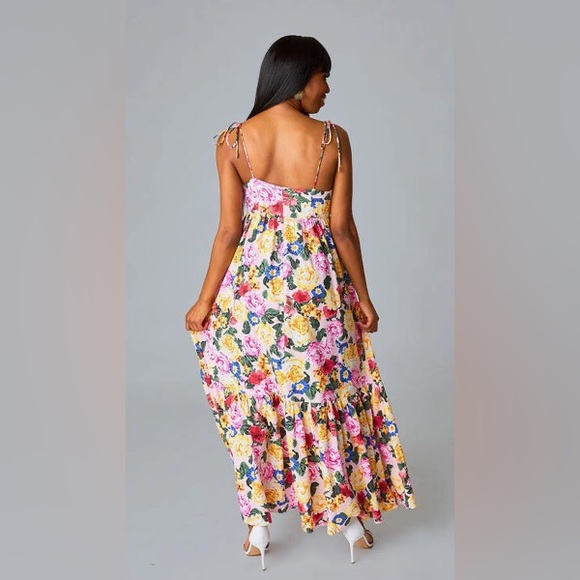 Buddy Love Vibrant Floral Maxi Dress - Picture 2 of 2